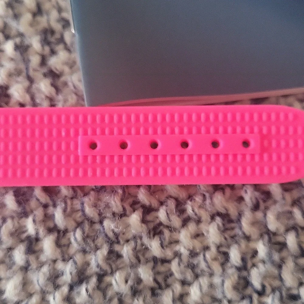 Philip Stein Firm  Women's Pink Watch Rubber Band  Last One Boxed Waterproof